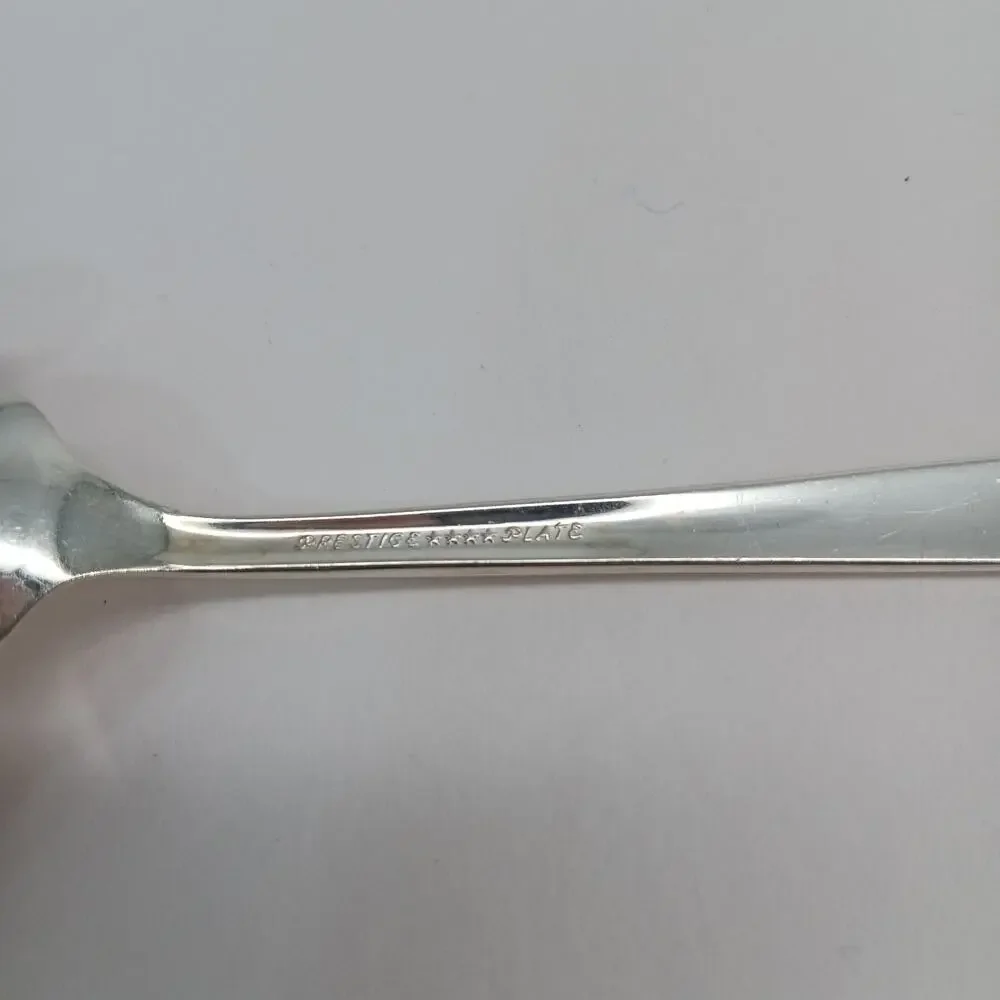 8X Tsp Oneida Prestige GRENOBLE Silverplate Teaspoons 1938 Flatware Silverware